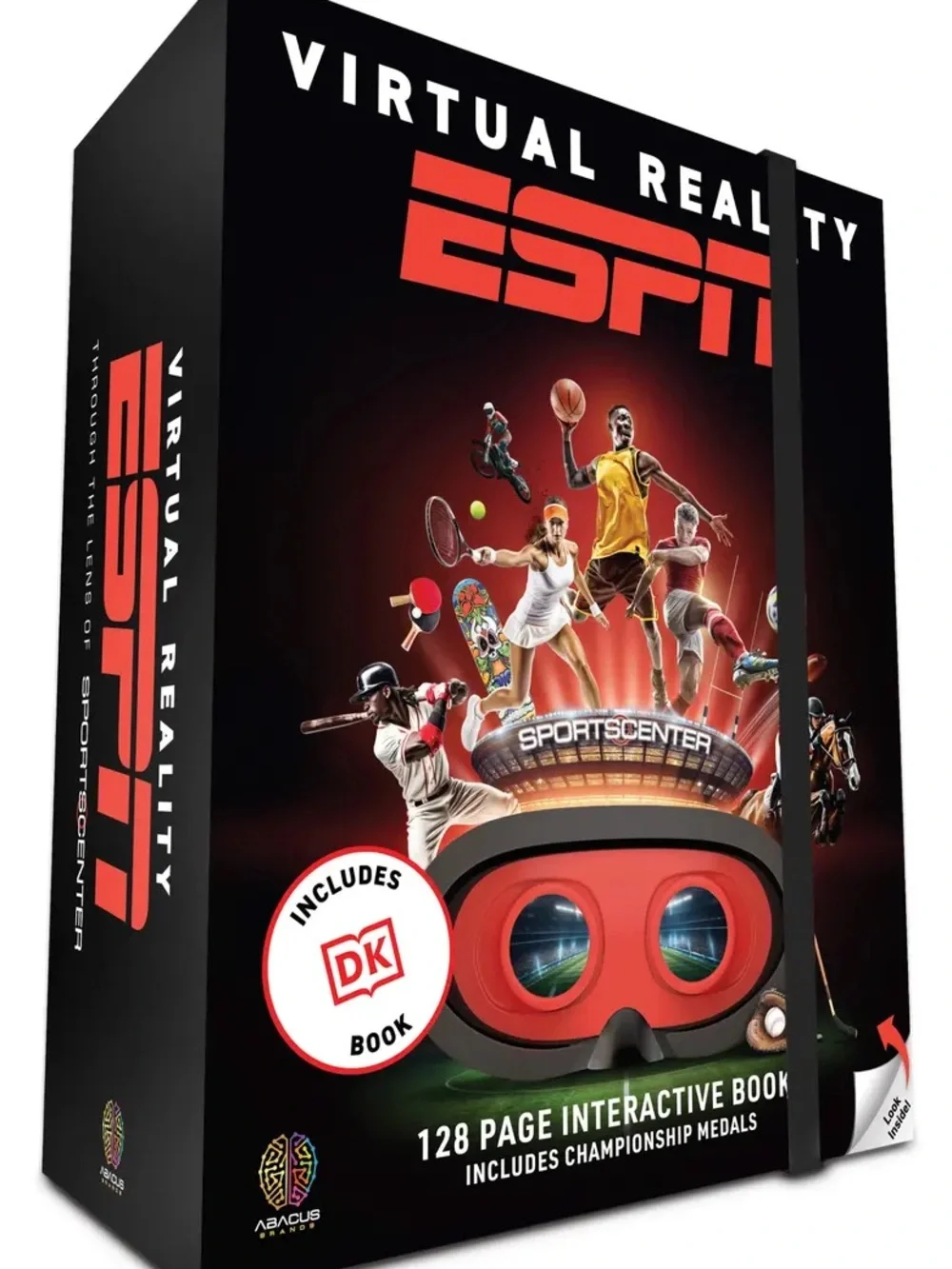 Virtual Reality SportsCenter Headset - Red/Black
